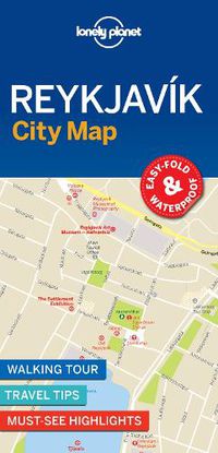 Cover image for Lonely Planet Reykjavik City Map