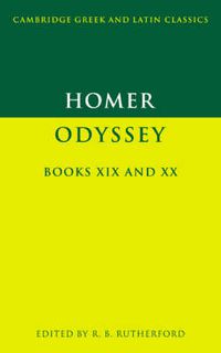 Cover image for Homer: Odyssey Books XIX and XX