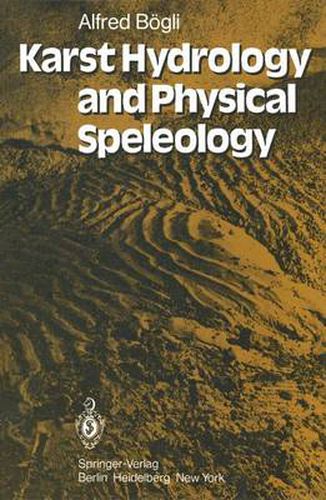 Cover image for Karst Hydrology and Physical Speleology