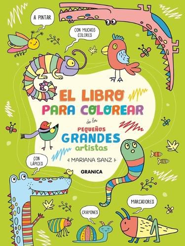 Cover image for Libro Para Colorear De Los Pequenos Grandes Artistas