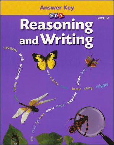 Cover image for Reasoning and Writing Level D, Additional Answer Key