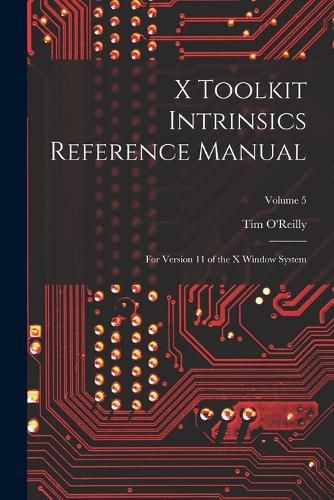 Cover image for X Toolkit Intrinsics Reference Manual