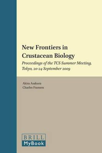 Cover image for New Frontiers in Crustacean Biology: Proceedings of the TCS Summer Meeting, Tokyo, 20-24 September 2009