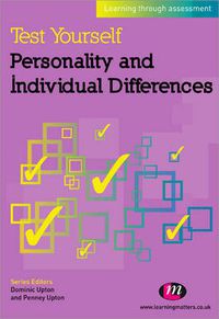 Cover image for Test Yourself: Personality and Individual Differences: Learning Through Assessment