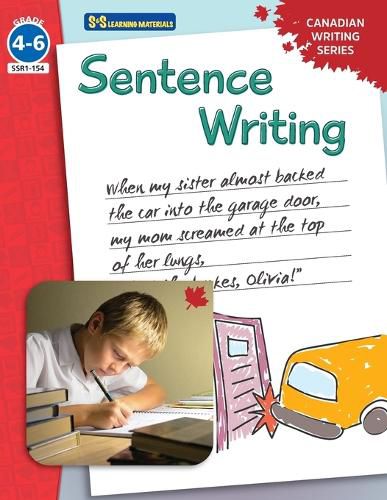 Cover image for Sentence Writing: Canadian Writing Series Grades 4-6