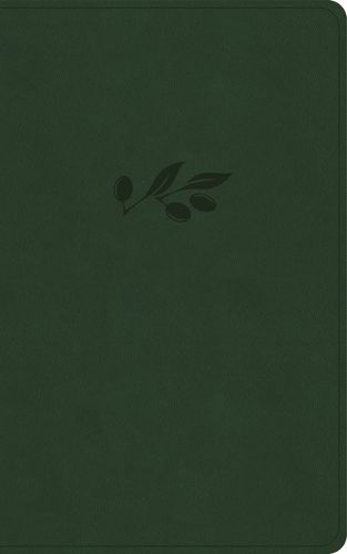 Cover image for CSB Single-Column Personal Size Reference Bible, Olive Leathertouch