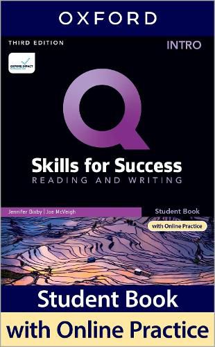 Cover image for Q: Skills for Success: Intro Level: Reading and Writing Student Book with iQ Online Practice