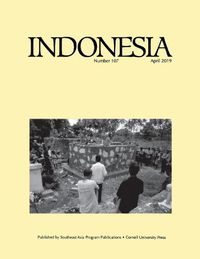 Cover image for Indonesia Journal: April 2019