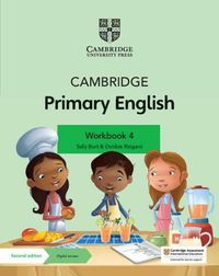 Cover image for Cambridge Primary English Workbook 4 with Digital Access (1 Year)