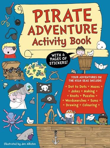 Cover image for Pirate Adventure Activity Book