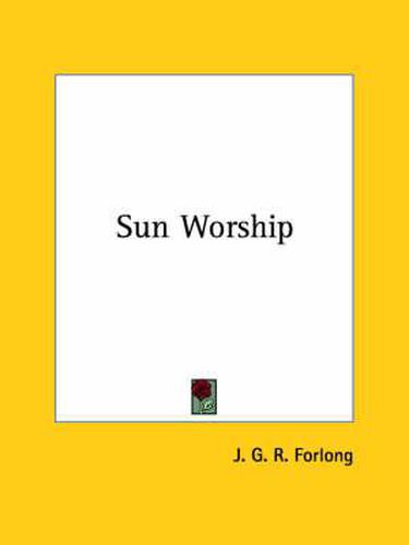 Cover image for Sun Worship