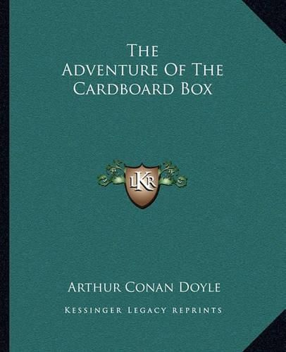 Cover image for The Adventure of the Cardboard Box