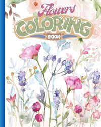 Cover image for Flowers Coloring Book