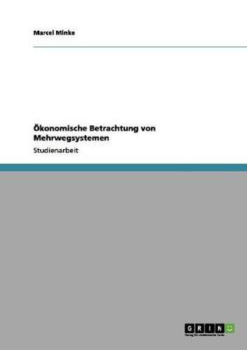 Cover image for OEkonomische Betrachtung von Mehrwegsystemen