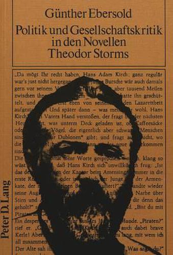 Cover image for Politik Und Gesellschaftskritik in Den Novellen Theodor Storms