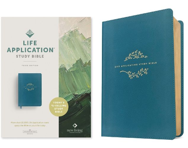 Cover image for NLT Life Application Study Bible, Third Edition, Teal