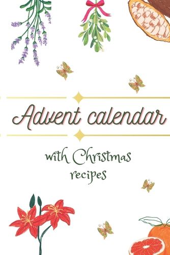 Advent calender with christmas recipes