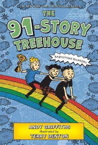 Cover image for The 91-Story Treehouse: Babysitting Blunders!