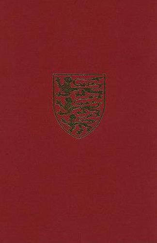 A History of the County of Chester: Volume I: Physique, Prehistory, Roman, Anglo-Saxon, and Domesday