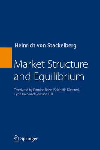 Cover image for Market Structure and Equilibrium