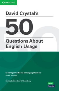 Cover image for David Crystal's 50 Questions About English Usage Pocket Editions