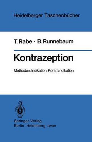 Cover image for Kontrazeption: Methoden, Indikation, Kontraindikation