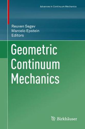 Cover image for Geometric Continuum Mechanics