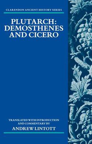 Cover image for Plutarch: Demosthenes and Cicero