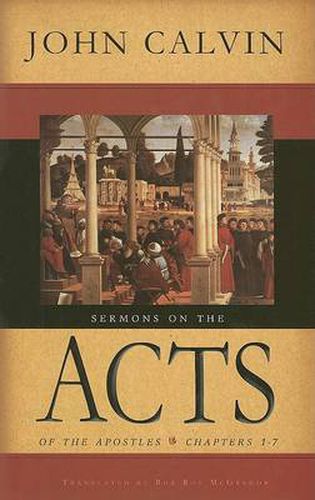 Cover image for Sermons on the Acts of the Apostles