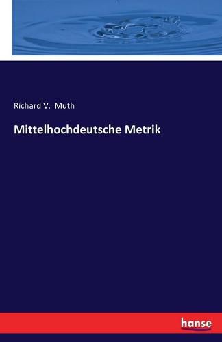 Cover image for Mittelhochdeutsche Metrik