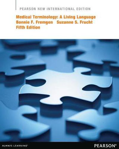 Cover image for Medical Terminology: A Living Language: Pearson New International Edition