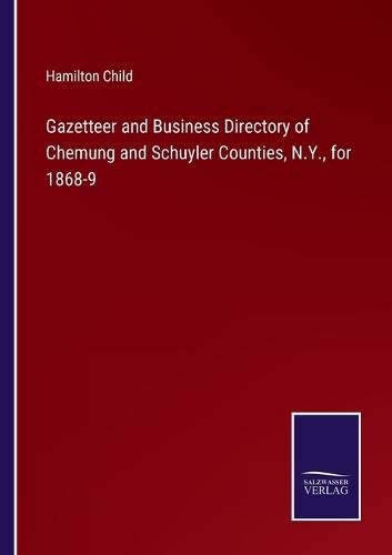 Cover image for Gazetteer and Business Directory of Chemung and Schuyler Counties, N.Y., for 1868-9