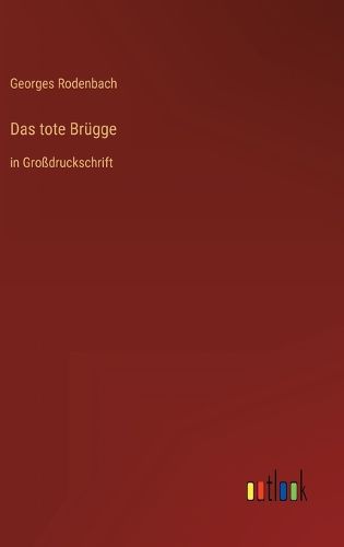 Cover image for Das tote Bruegge