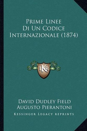 Prime Linee Di Un Codice Internazionale (1874)