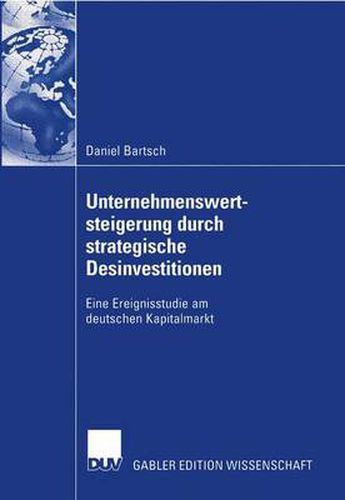 Cover image for Unternehmenswertsteigerung durch Strategische Desinvestitionen