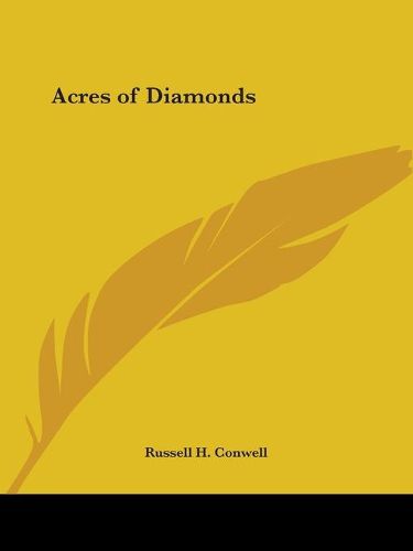 Cover image for Acres of Diamonds (1915)