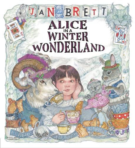 Cover image for Alice in a Winter Wonderland