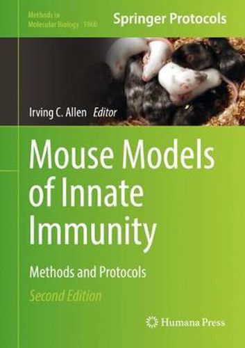 Cover image for Mouse Models of Innate Immunity: Methods and Protocols
