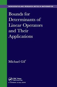 Cover image for Bounds for Determinants of Linear Operators and their Applications