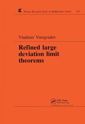 Cover image for Refined Large Deviation Limit Theorems