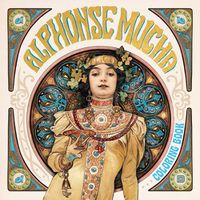 Cover image for Alphonse Mucha Coloring Book