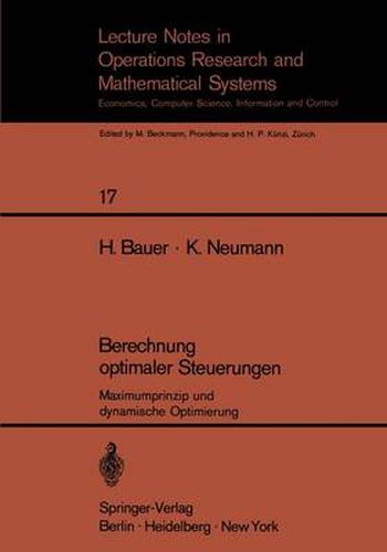 Berechnung Optimaler Steuerungen