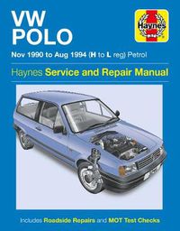 Cover image for VW Polo Petrol (Nov 90 - Aug 94) H To L