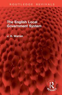 Cover image for The English Local Government System