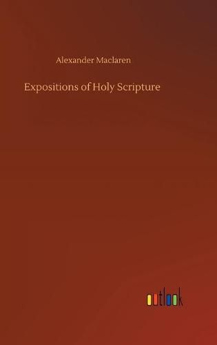 Cover image for Expositions of Holy Scripture