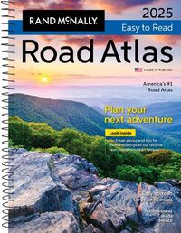 Cover image for Rand McNally 2025 Easy-To-Read Midsize Road Atlas