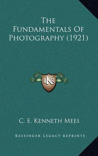 Cover image for The Fundamentals of Photography (1921)