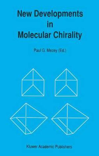 Cover image for New Developments in Molecular Chirality