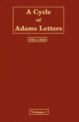 Cover image for A Cycle of Adams letters - Volume 1