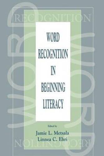 Cover image for Word Recognition in Beginning Literacy